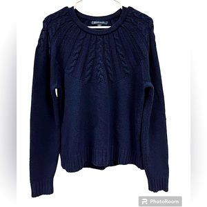 Brooks Brothers chunky knit sweater Size Large Womens